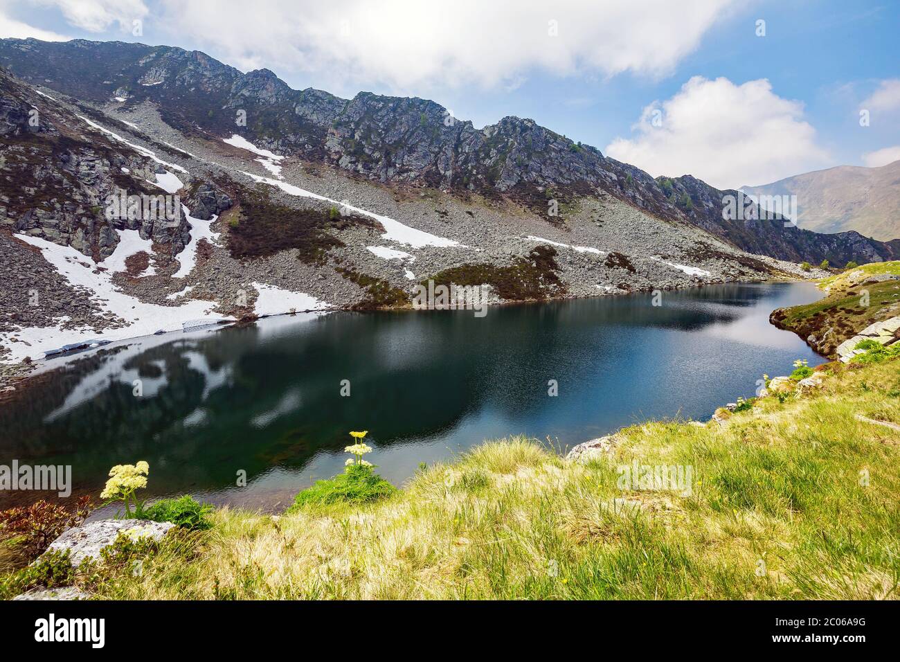 Val Tartano - Valtellina (IT) - Porcile Lakes Stockfoto