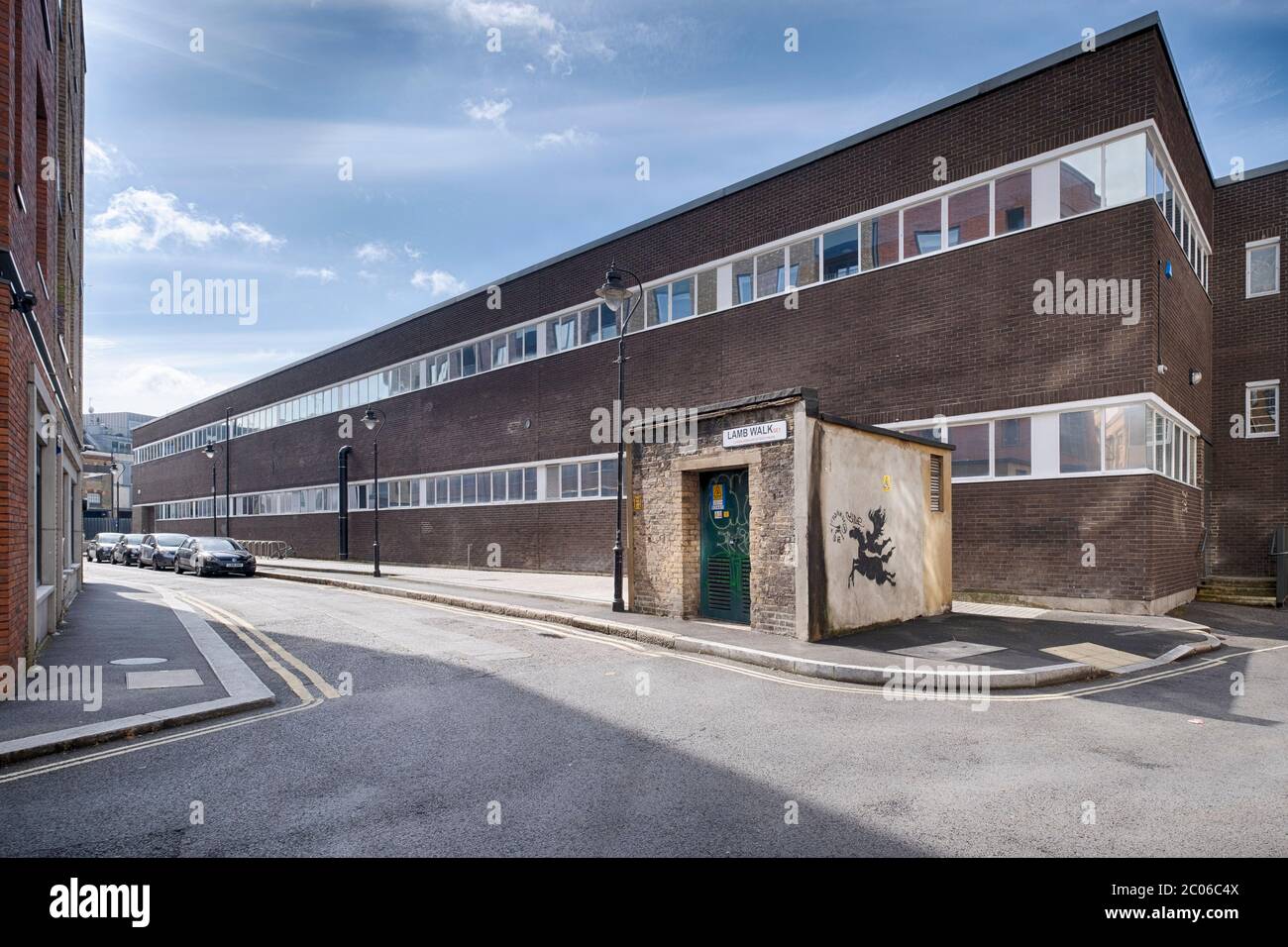 Lagerhaus der 1970er Jahre, 2011 in die White Cube Kunstgalerie von Jay Jopling umgewandelt, mit 58,000 Fuß Ausstellungsfläche Stockfoto