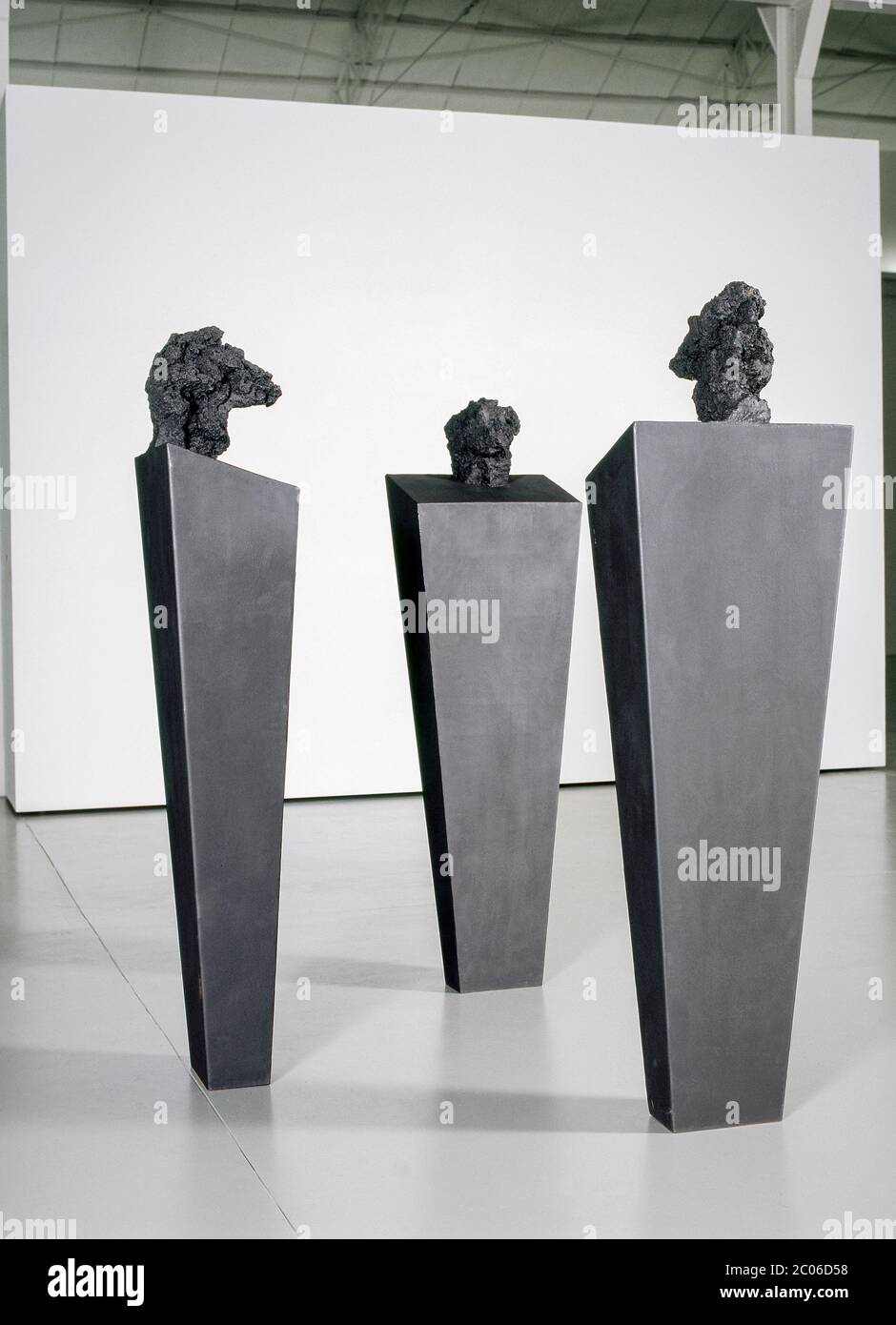 Bizhan Bassiri ERME Kunstwerk im CAMUSAC Museum für zeitgenössische Kunst Cassino Italien1 Stockfoto