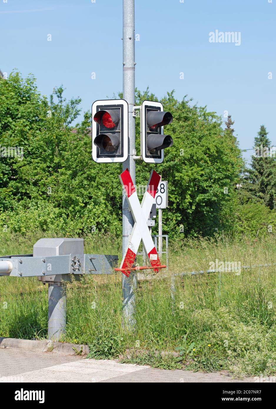 St andrews cross eisenbahn Stockfotos und bilder Kaufen Alamy