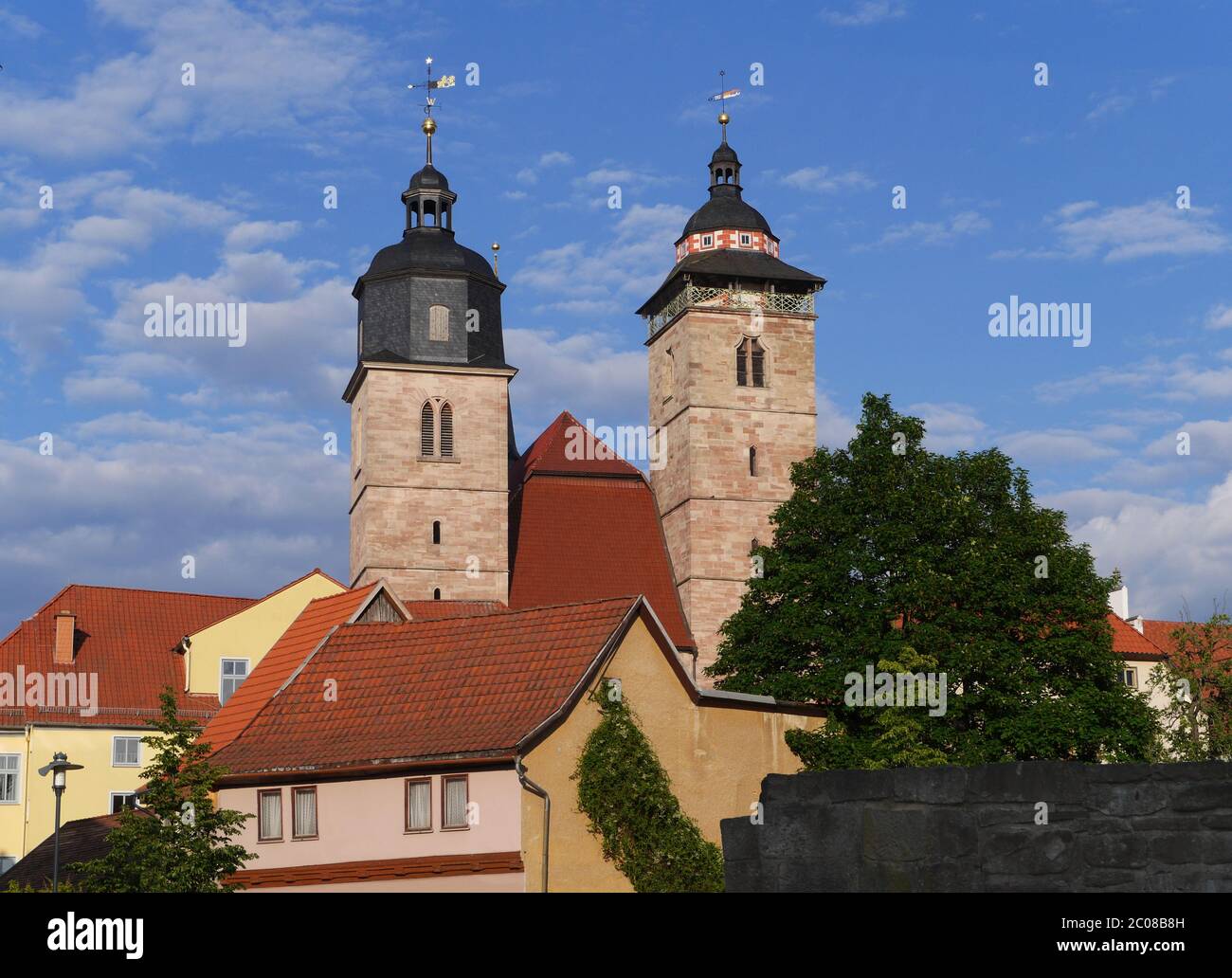 thüringer Dorf Schmalkalden Stockfoto