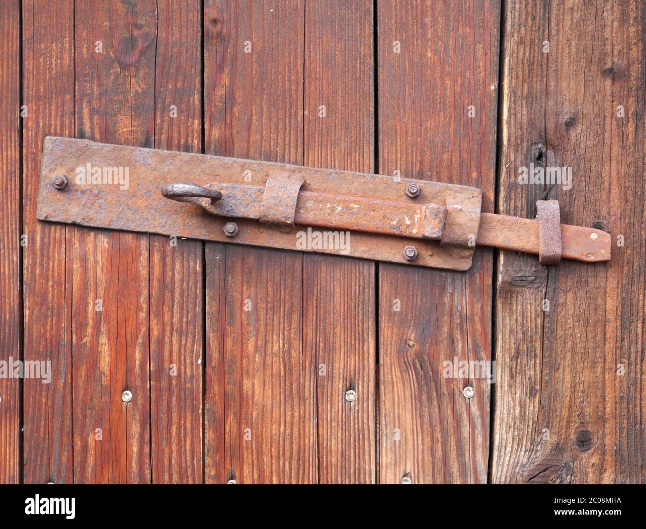 Türverriegelung Stockfoto