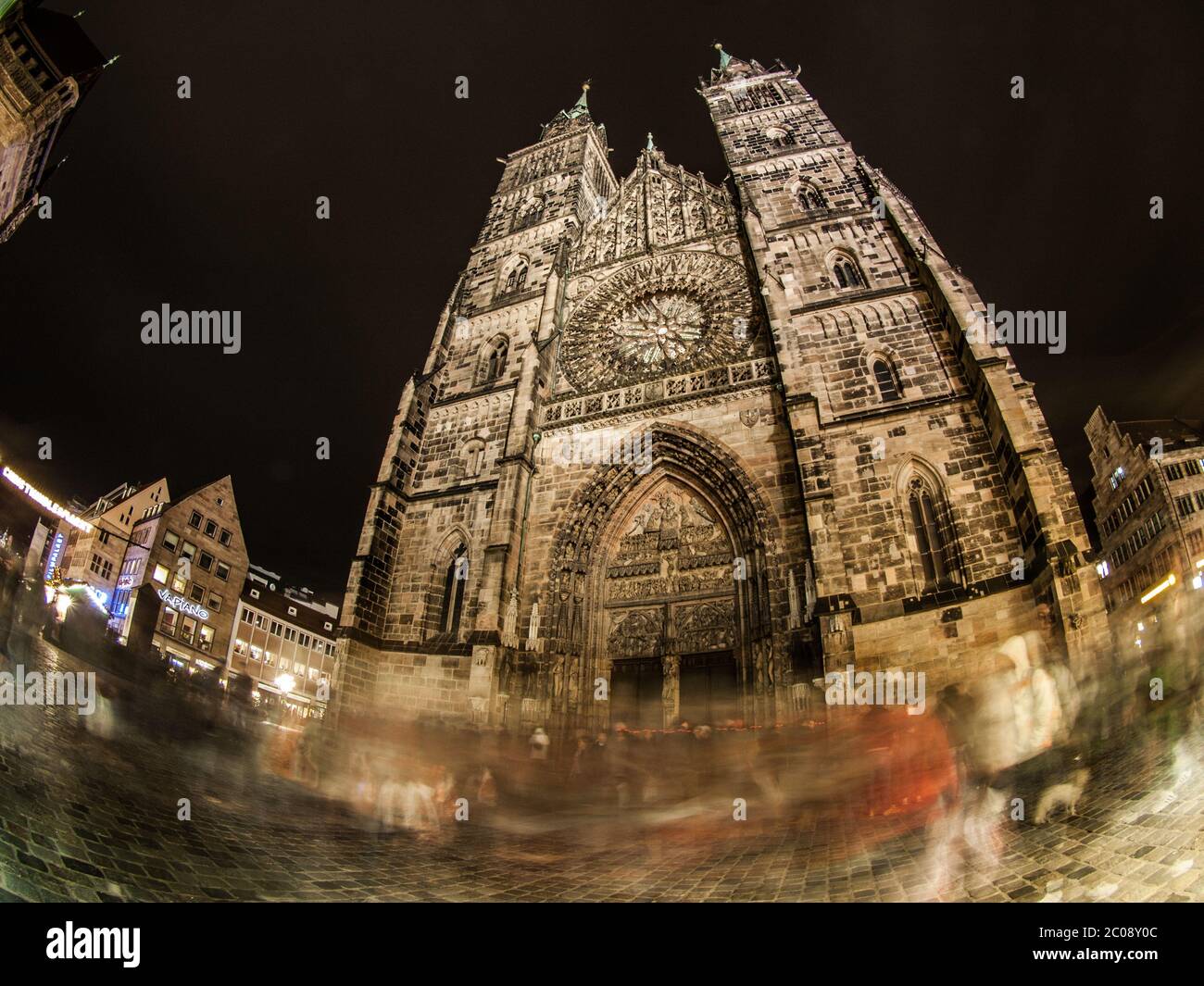 St. Lorenz Kathedrale Stockfoto