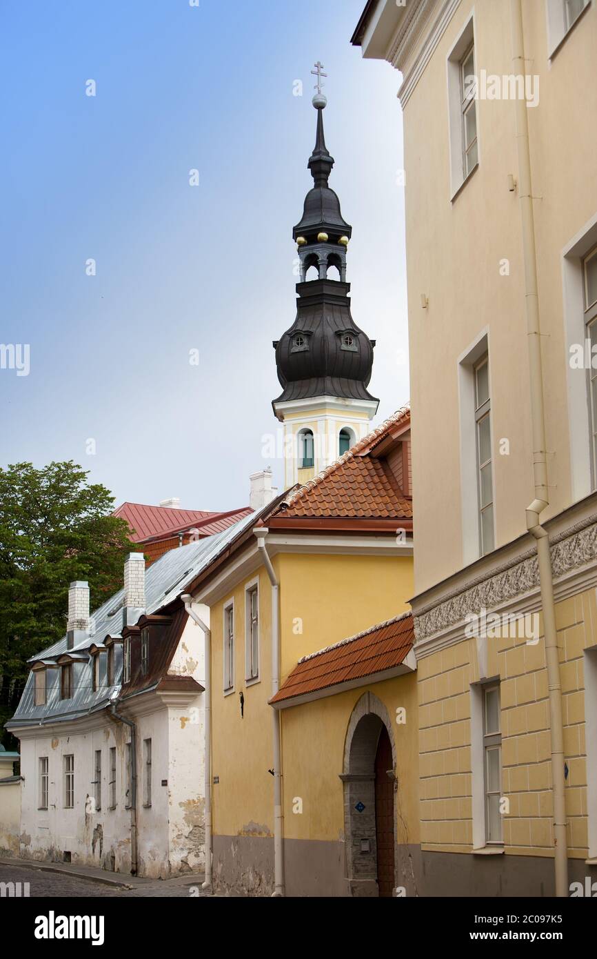 Straßen der Altstadt. Tallinn. Estland Stockfoto