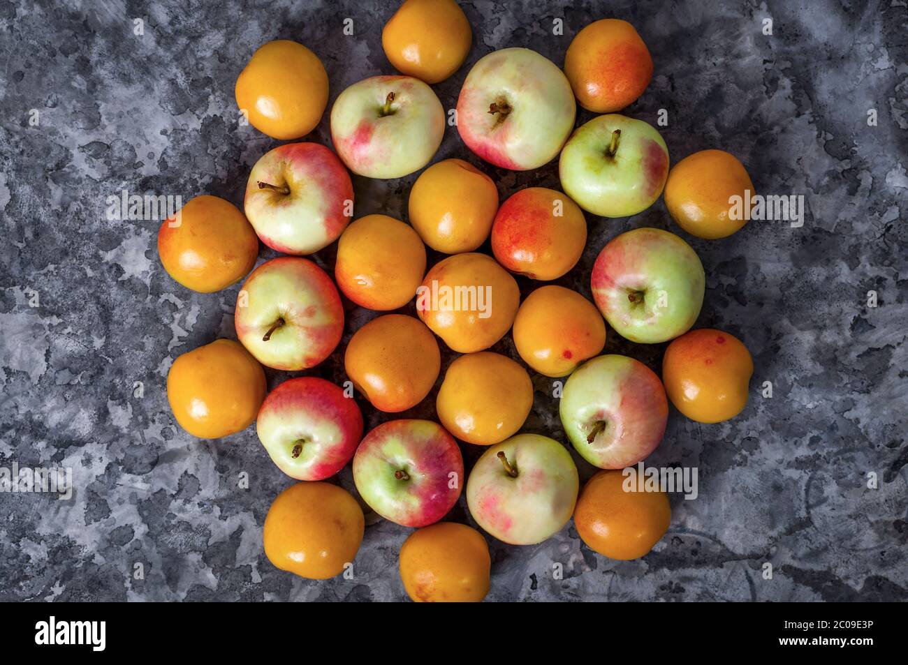 Leckere und gesunde Beeren. Obstsaison. Stockfoto