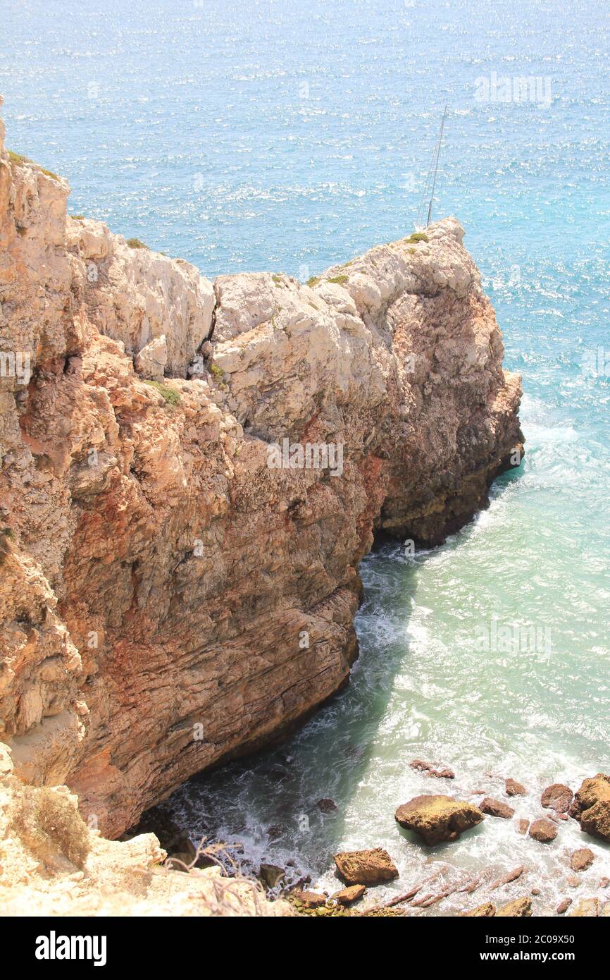 Die Festung von Santo António de Belixe an der Algarve, Portugal Stockfoto