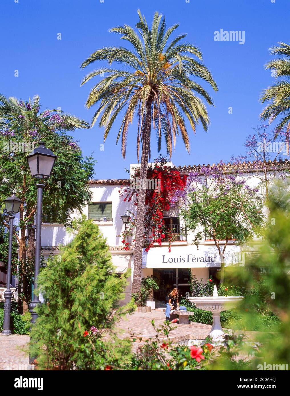 Plaza de la Victoria, Marbella, Costa del Sol, Provinz Malaga, Andalusien (Andalusien), Königreich Spanien Stockfoto