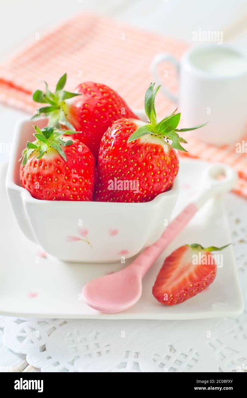 Erdbeere Stockfoto