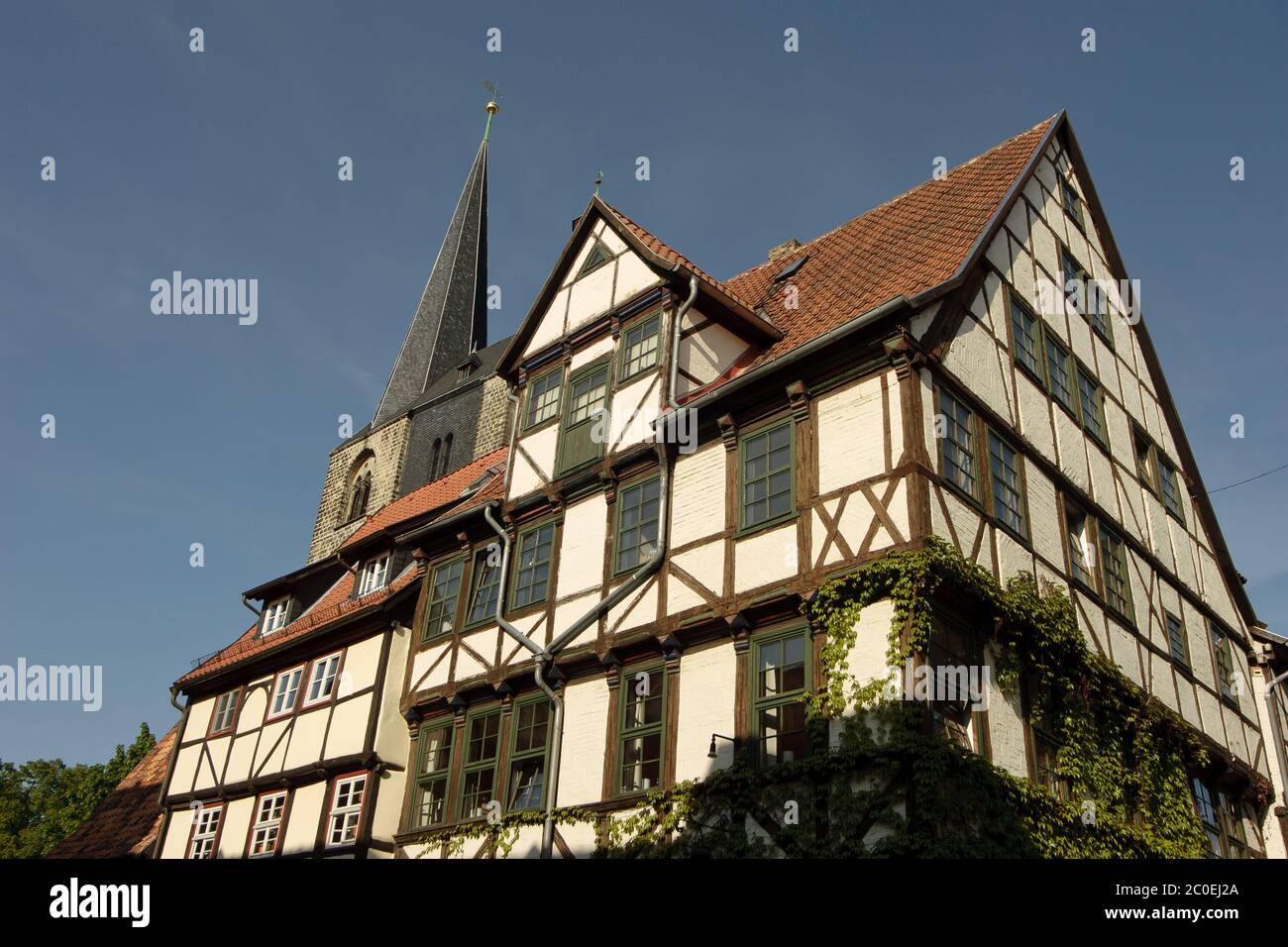 Altstadt Von Quedlinburg Stockfoto