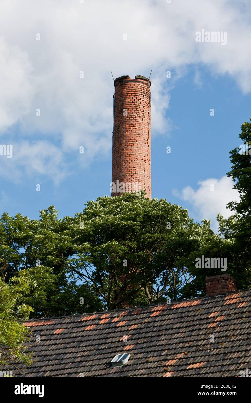 Alter Schornstein Stockfoto