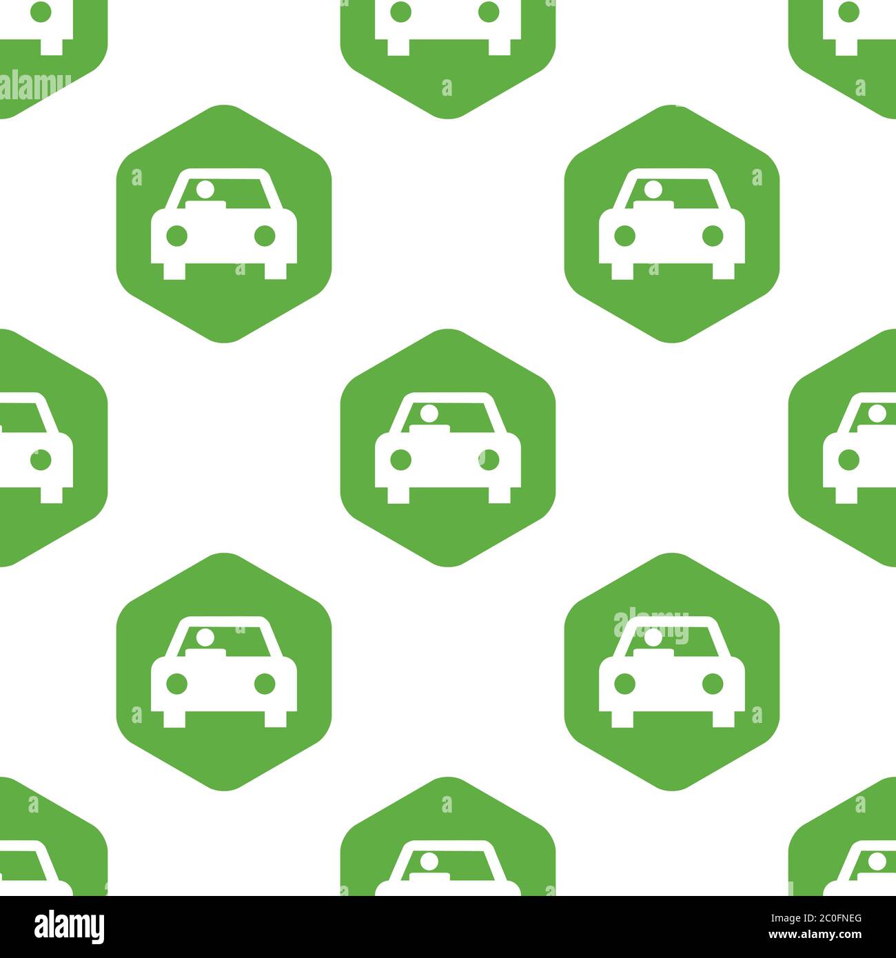 Fahrer im Auto Muster Stockfoto