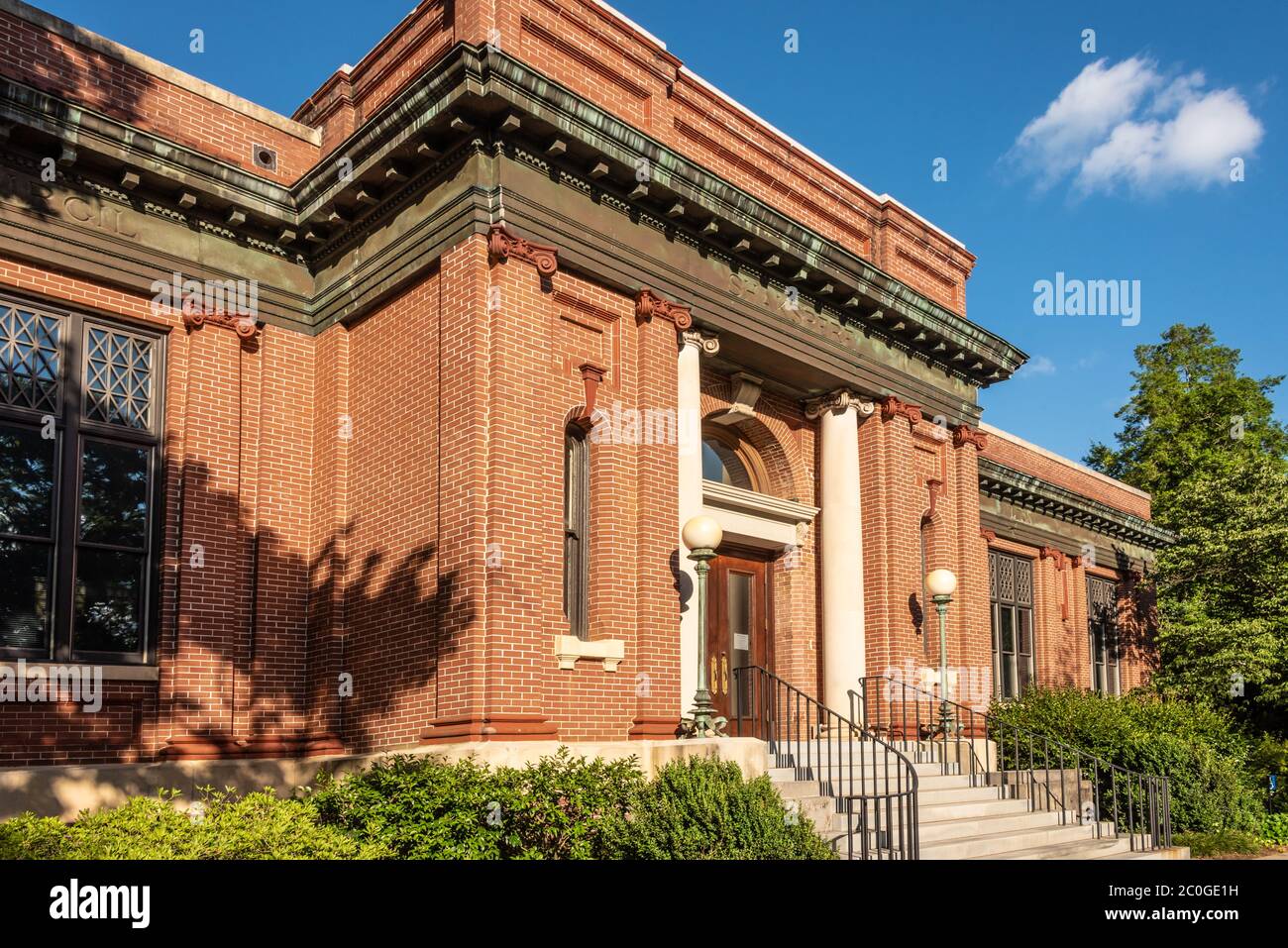 Verwaltungsgebäude, erbaut 1907, an der Universität von Georgien in Athen, Georgien. (USA) Stockfoto