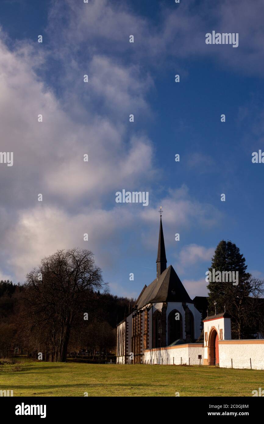 Blick auf die Abtei Mariawald Stockfoto