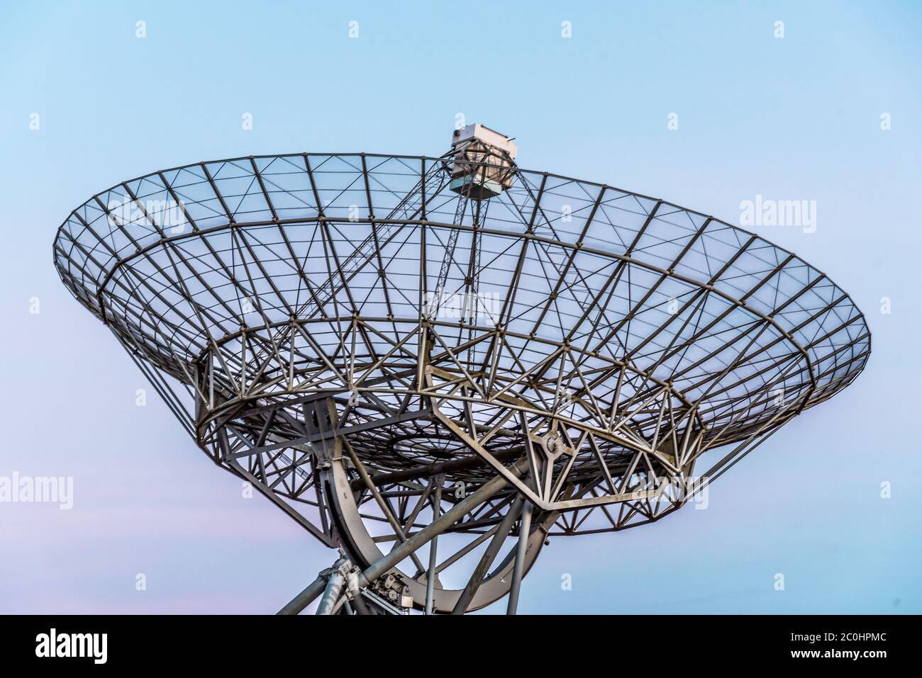 Radio Teleskopantenne Stockfoto