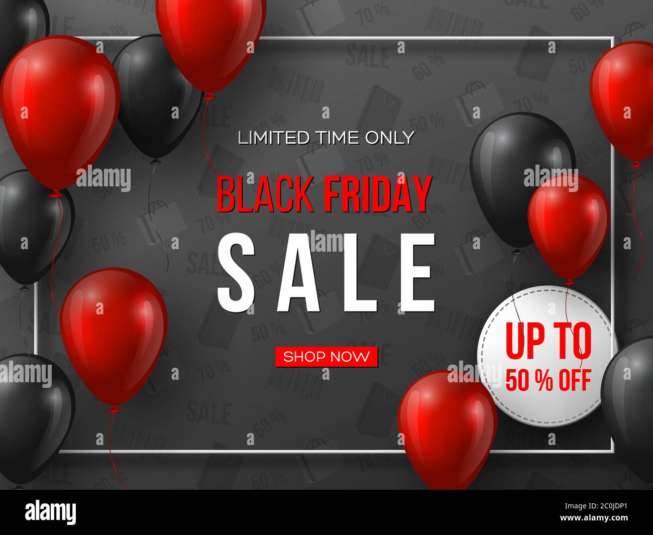 Black Friday Sale Banner. Stock Vektor