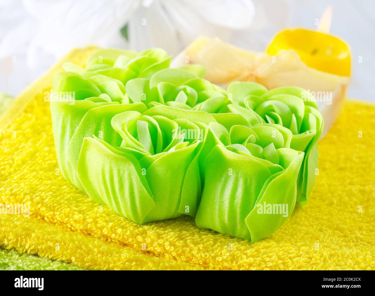 Aroma-Seife Stockfoto