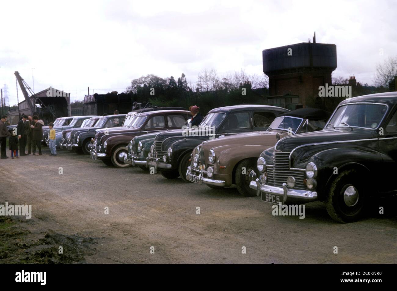 Jowett Auto Treffen 1958 in Coventry, Großbritannien Stockfoto