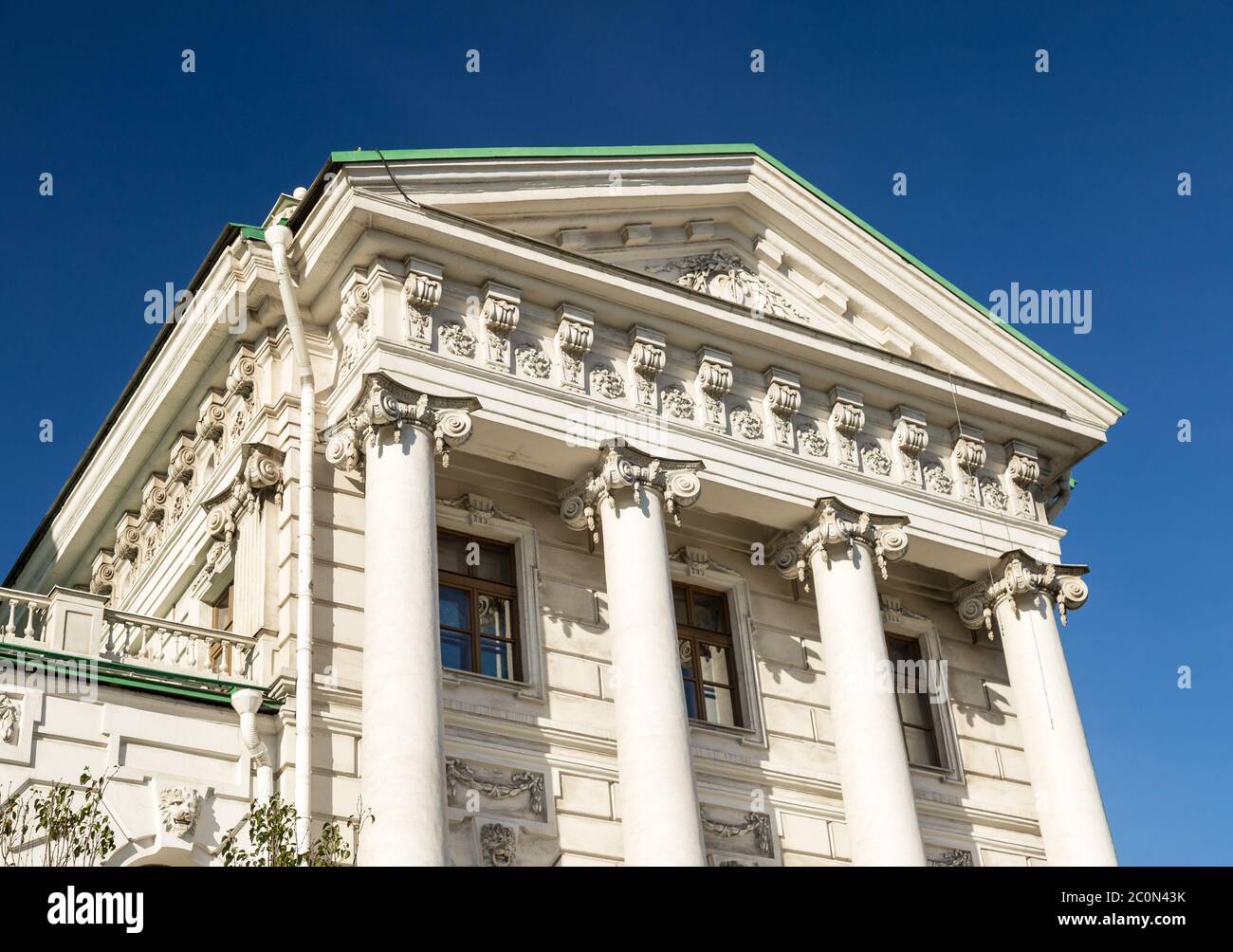 Paschkow Haus berühmte klassische Gebäude in Moskau, Stockfoto