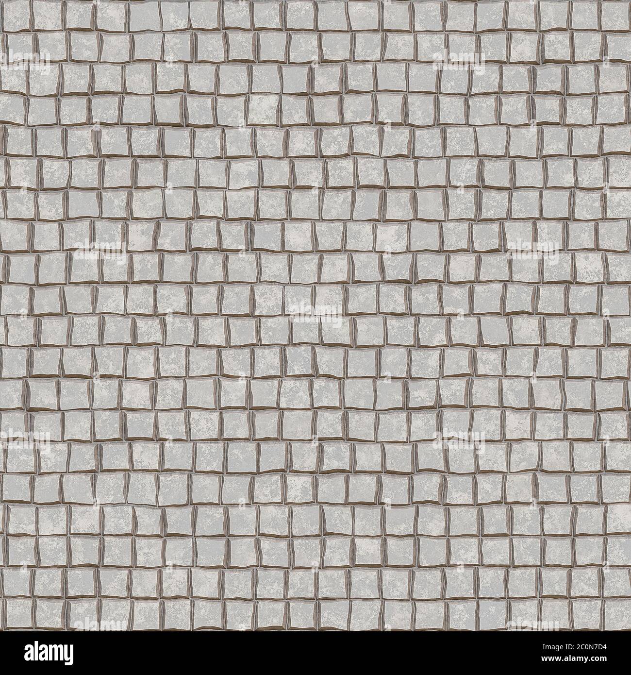 Pflaster Pflastersteine nahtlose Textur Stockfoto
