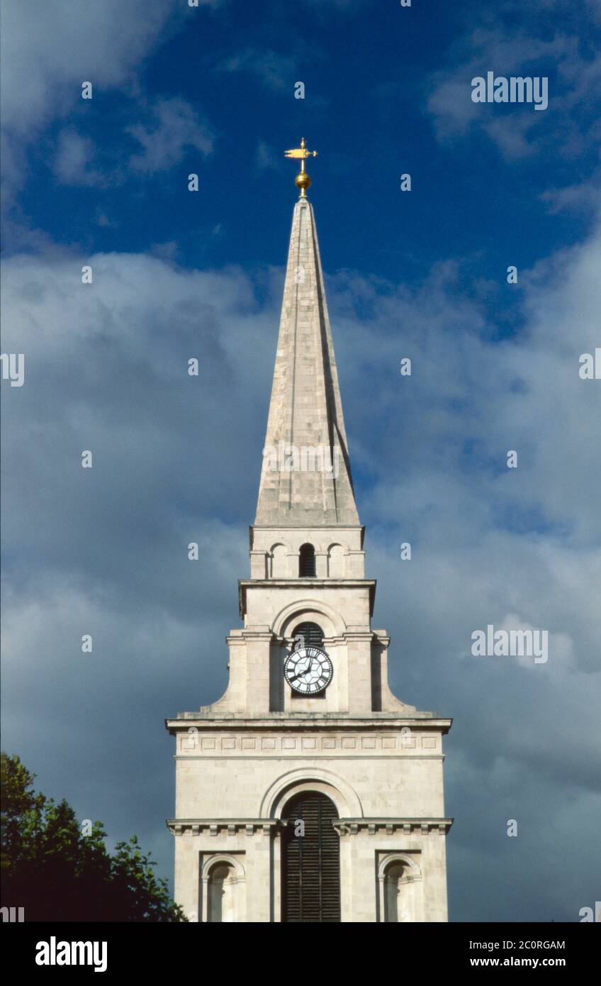 Christuskirche Spitalfields Stockfoto