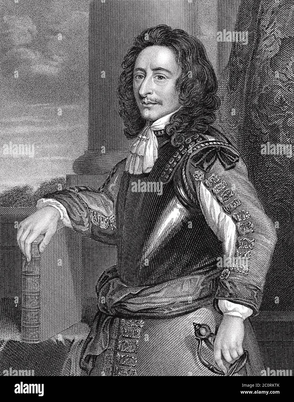 ALGERNON SIDNEY (1623-1683) englischer republikanischer politischer Theoretiker und Soldat Stockfoto