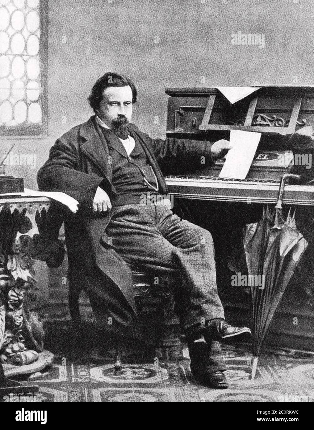 AMILCARE PONCHIELLI (1834-1886) Italienischer Opernkomponist Stockfoto