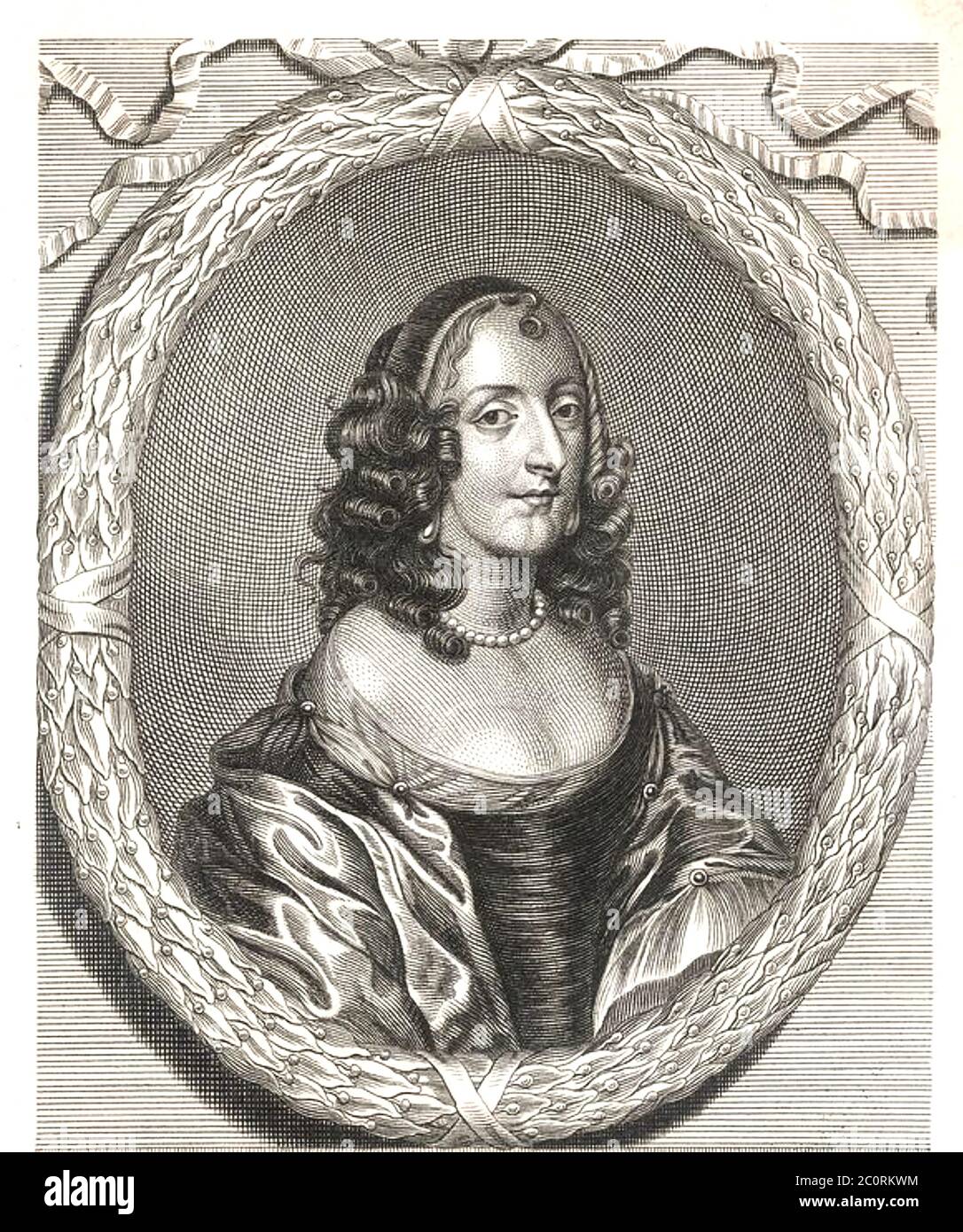 ANNE, GRÄFIN VON ALBEMARLE (1703-1789) Britische Hofbeamtin und Philanthropin Stockfoto