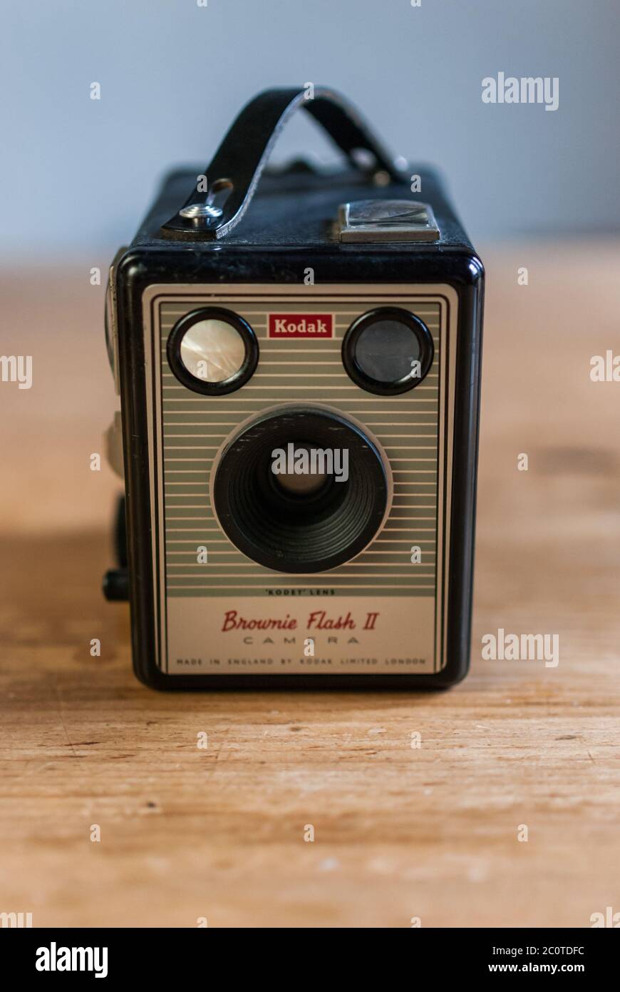 Kodak Brownie Flash II Kamera Stockfoto