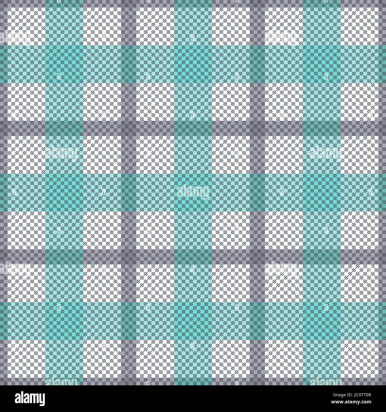 Tartan Scottish nahtlose Muster in hellen Farbtönen, Textur für Flanell Shirt, Karo, Tischdecken, Kleidung, Decken und andere Textilien Stock Vektor