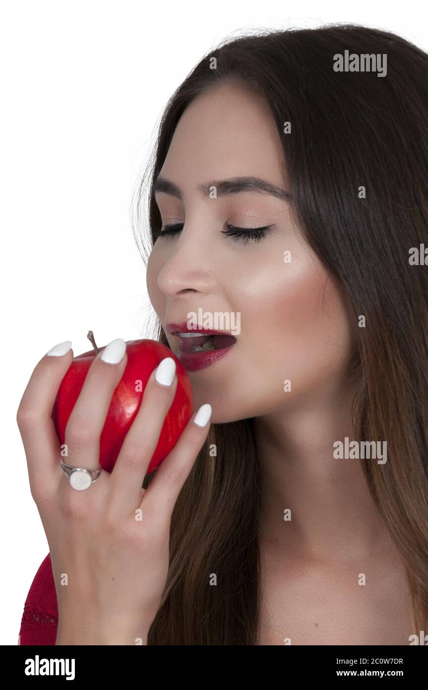 Köstliche Apfel Stockfoto