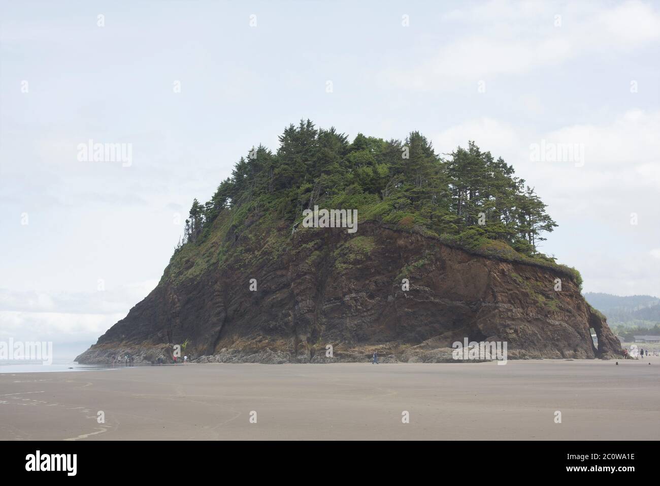 Proposal Rock in Neskowi, Oregon, USA. Stockfoto