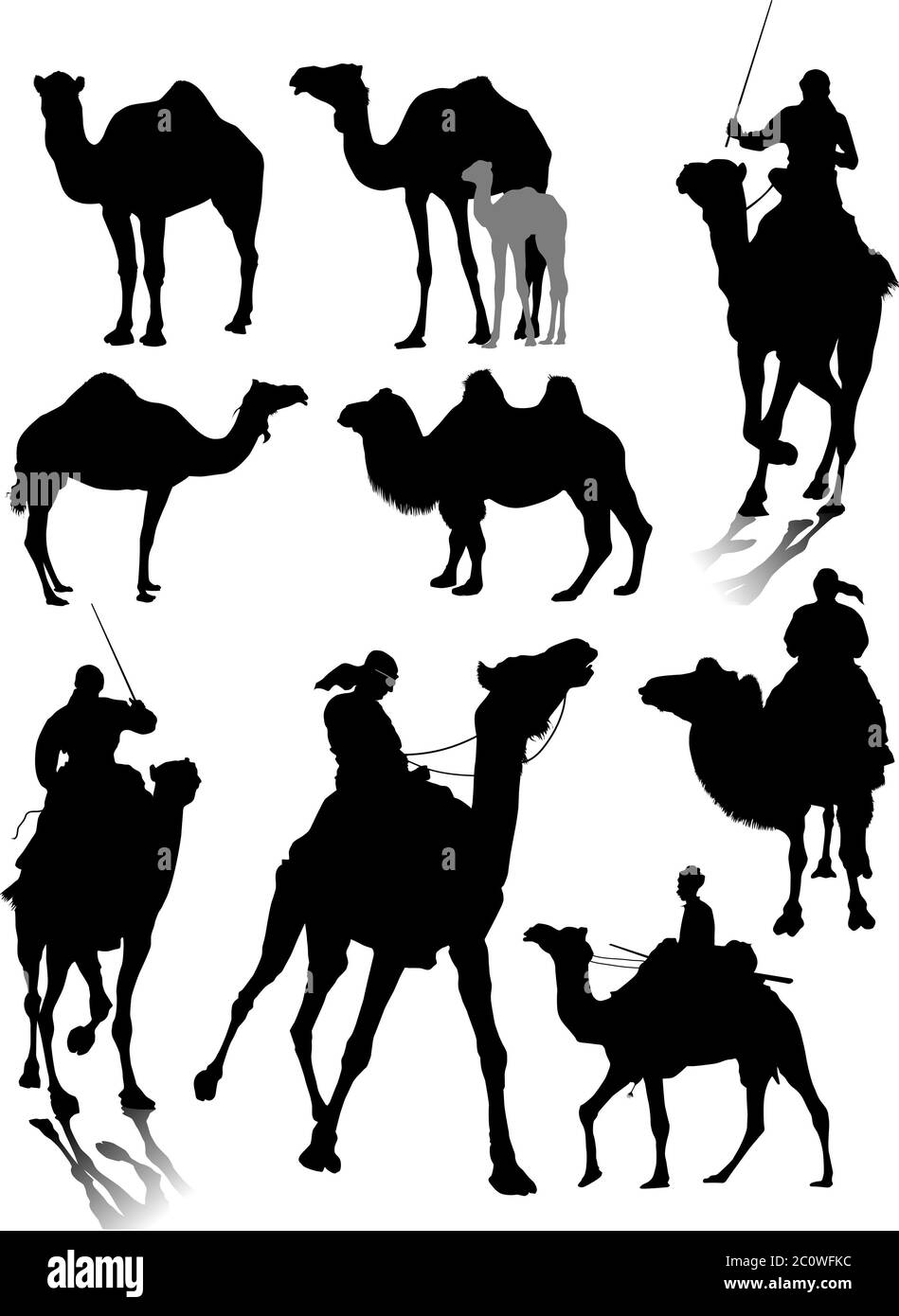 Reisen, Wüste, Ödland, Tier, Tourismus, Afrika, schwarz, dunkelhäutigen, tiefschwarze, Stockfoto