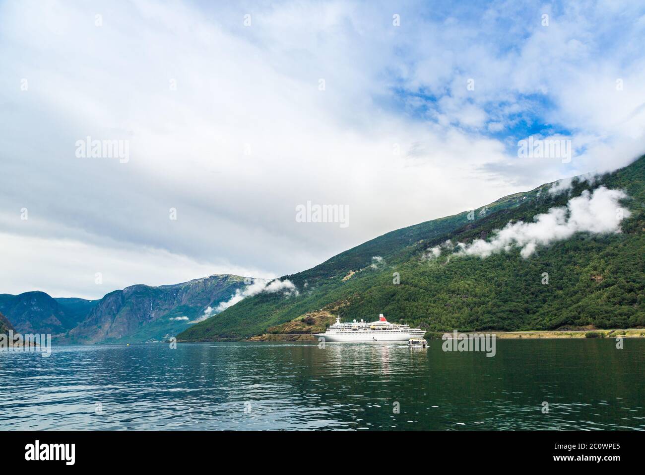 Sognefjord in Norwegen Stockfoto