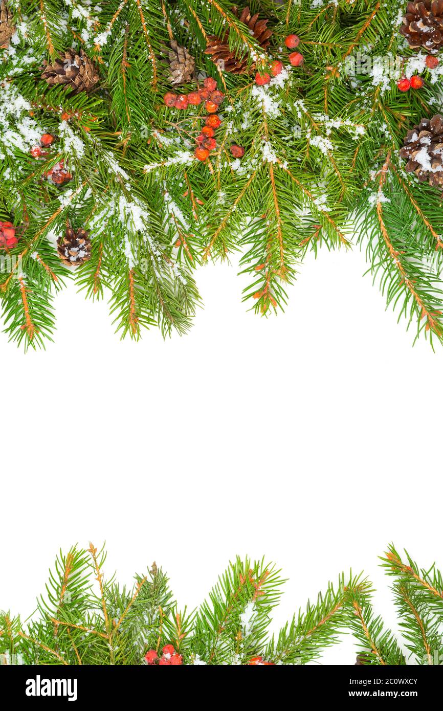 Weihnachten Hintergrund. Eve-Rahmen Stockfoto