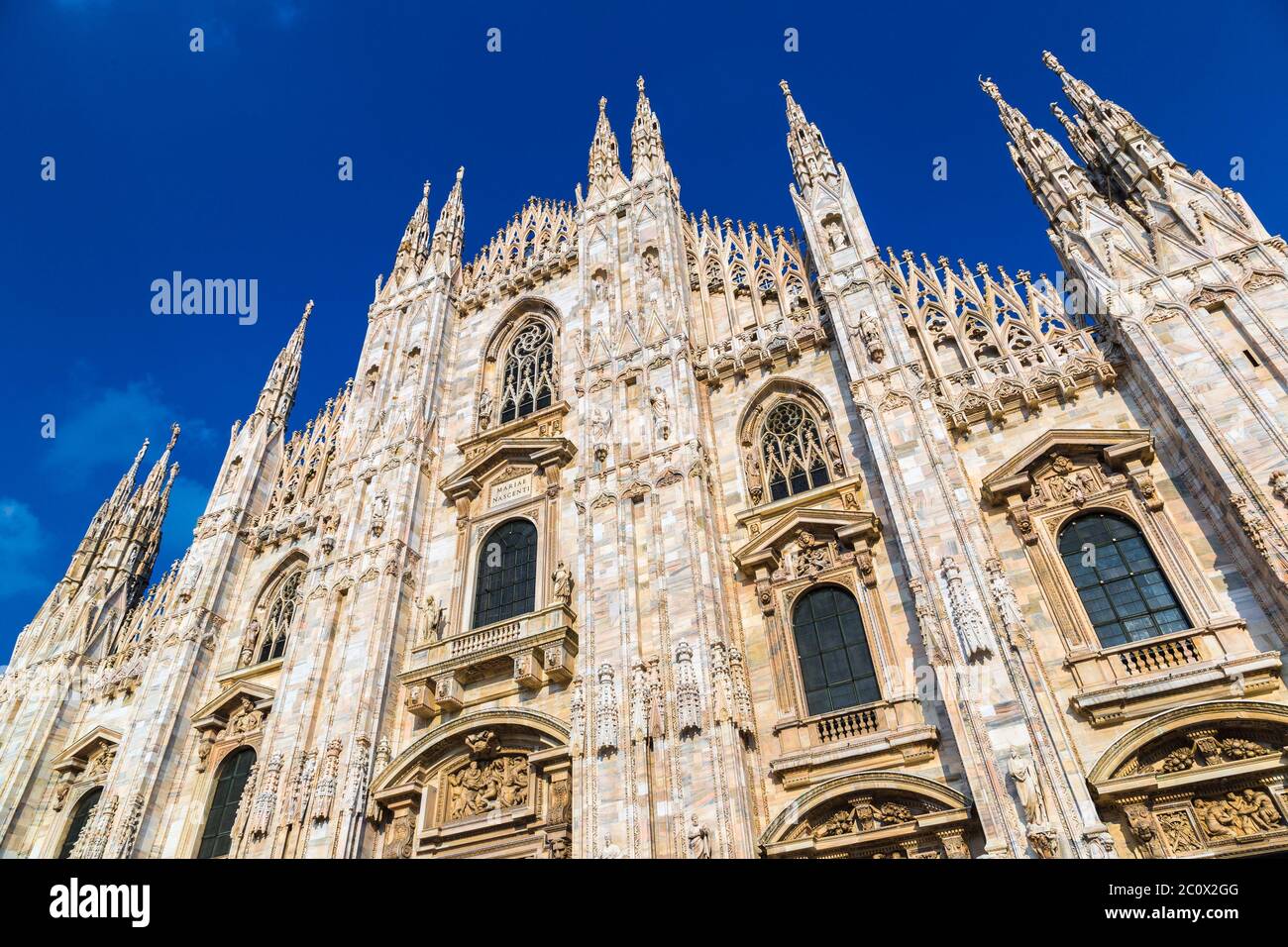 Mailänder Dom, Duomo Stockfoto
