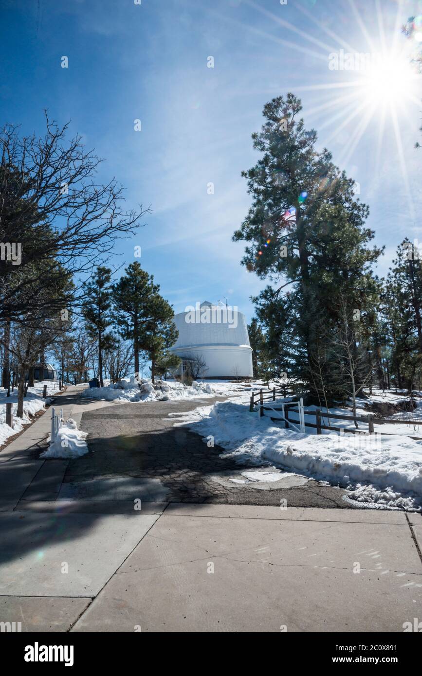 Lowell Obseratory, Flagstaff, Arizona Stockfoto