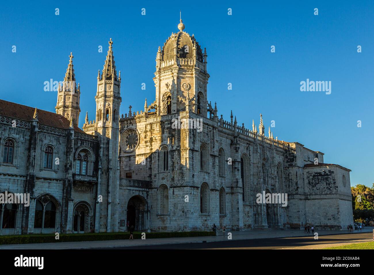 Hieronymiten Kloster in Lissabon Stockfoto