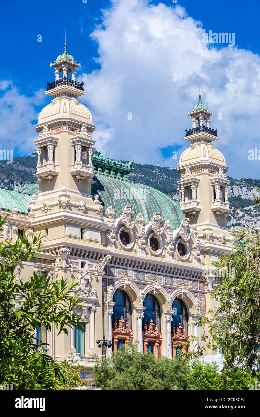 Grand Casino in Monte Carlo Stockfoto