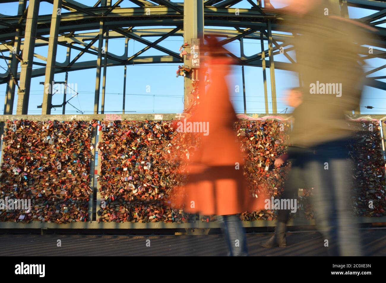 Eile vor Liebe Stockfoto