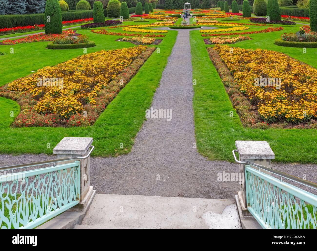 WA16734-00...WASHINGTON - Duncan Garden im Mamito Park in Spokane. Stockfoto