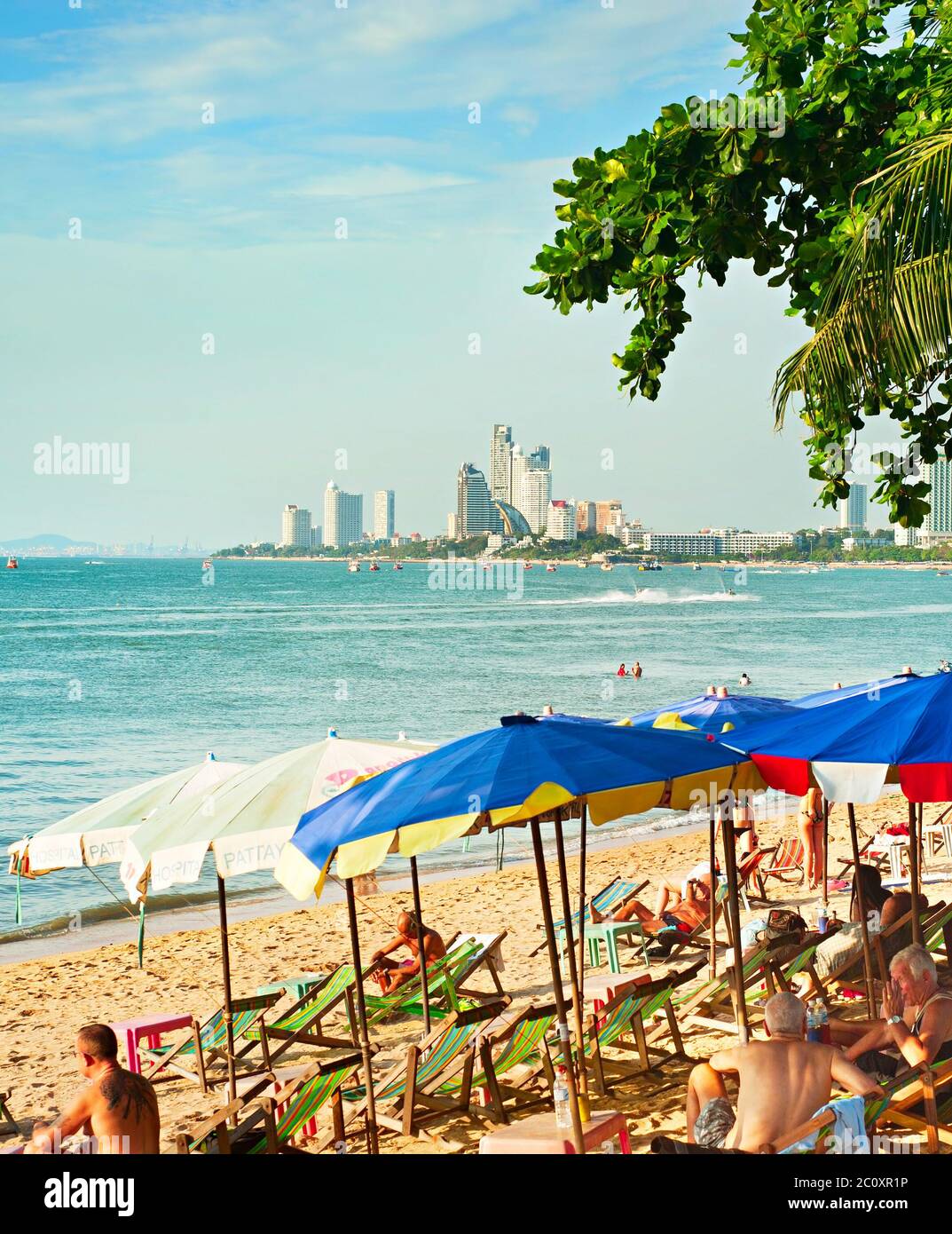 Pattaya Beach, Thailand Stockfoto