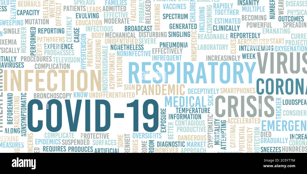 Covid-19 Coronavirus Infectious Virus Disease Medical Concept Stockfoto