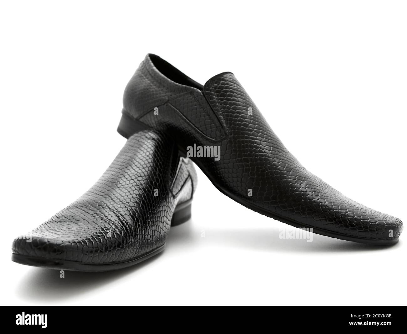 Schwarze Schuhe Stockfoto