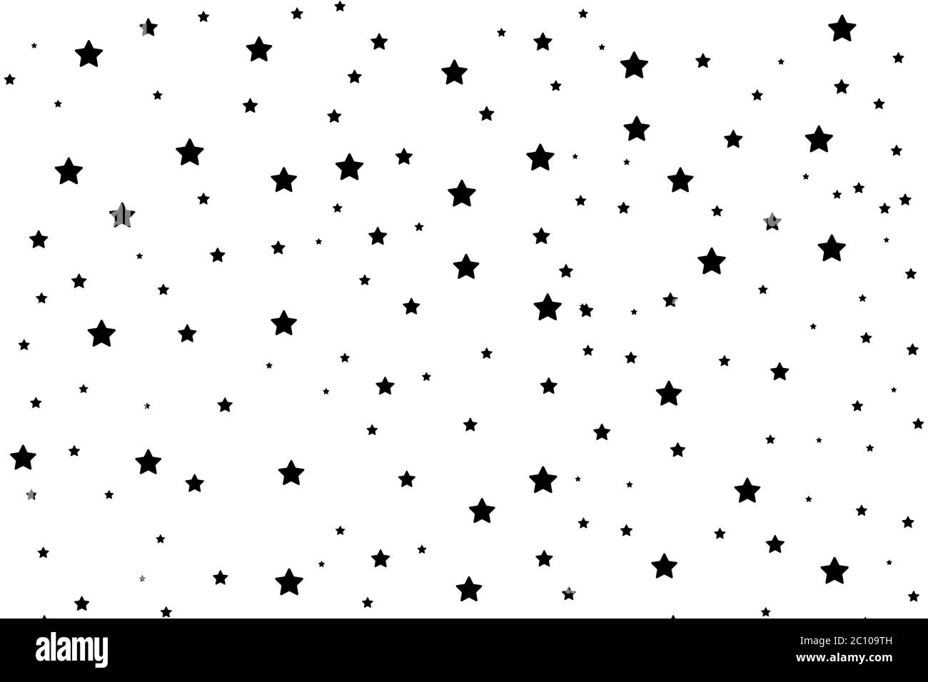 Falling Star. Cloud der Sterne auf Transparenten Hintergrund isoliert. Vector Illustration Stock Vektor