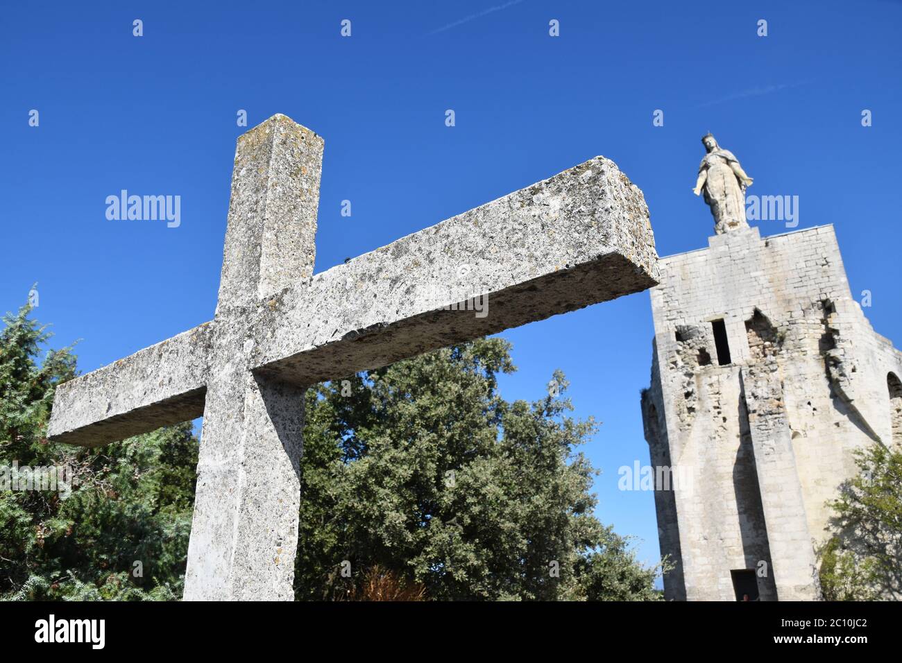 Clansayes, Drôme Provençale, Frankreich Stockfoto