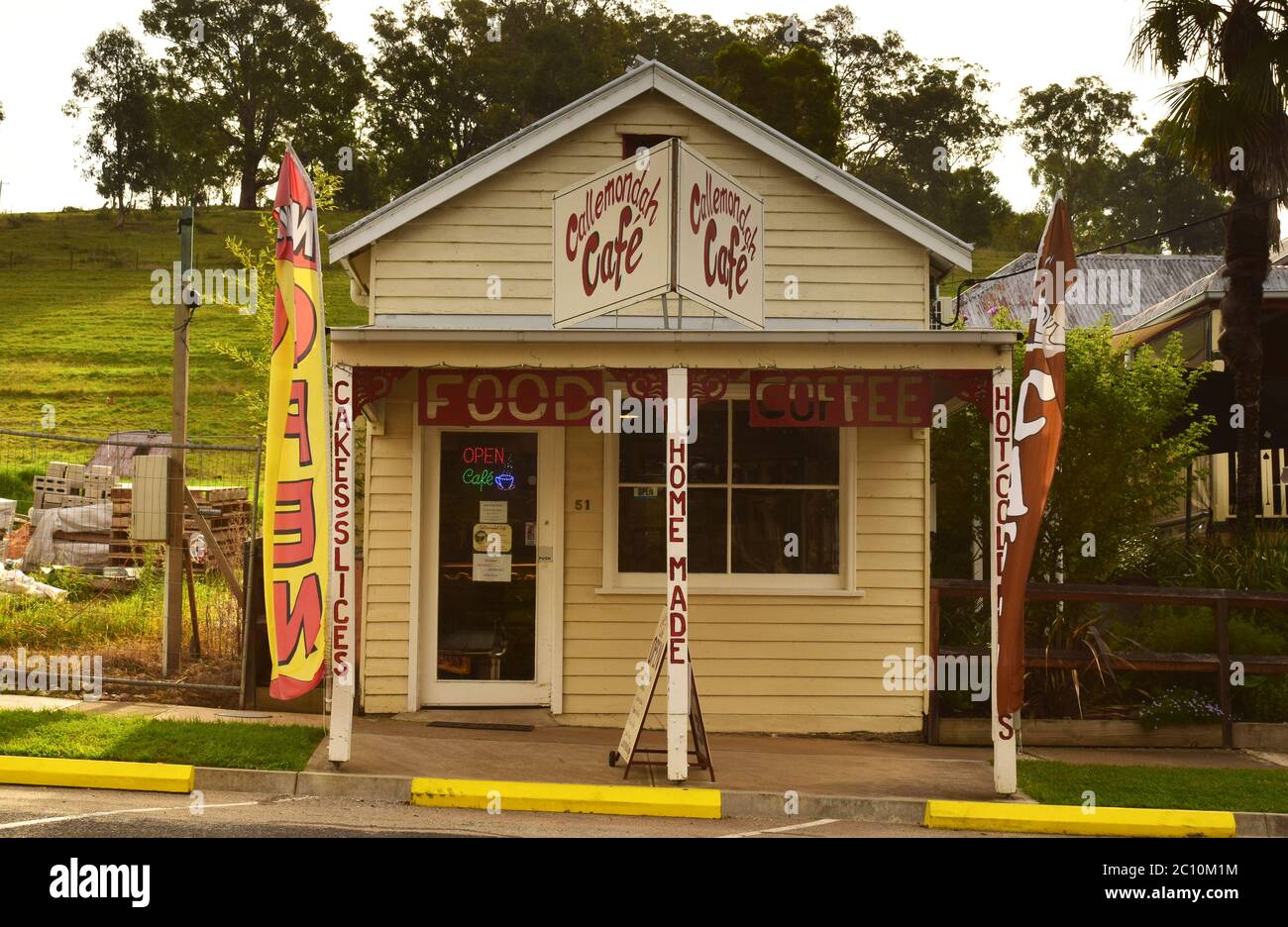 The Callemondah Roadside Cafe, New South Wales, Australien Stockfoto