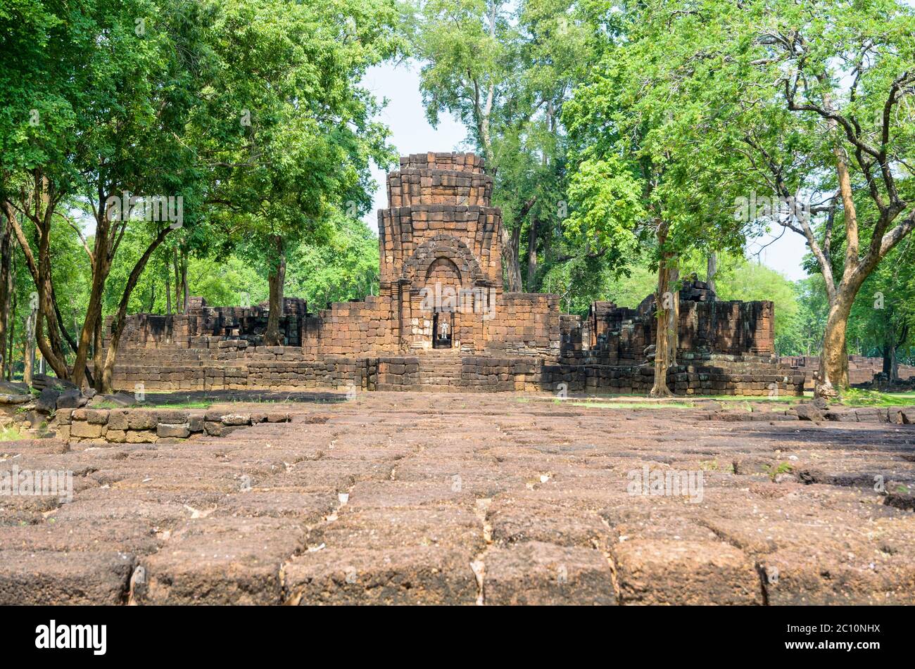 Prasat Mueang singen Historical Park Stockfoto