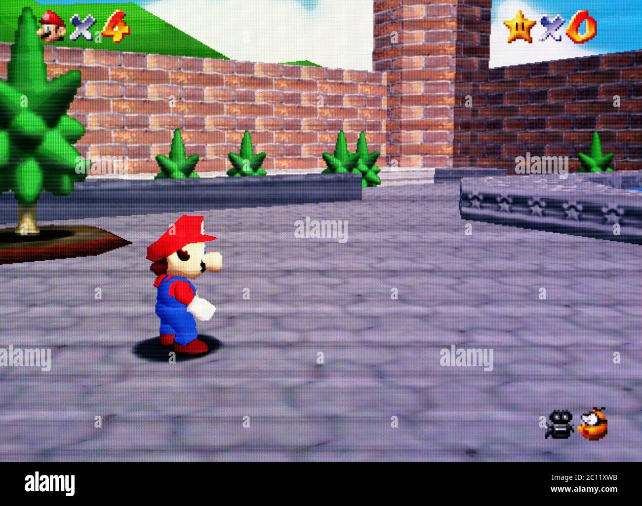 Super Mario 64 - Nintendo 64 Videospiel - nur für redaktionelle Verwendung Stockfoto