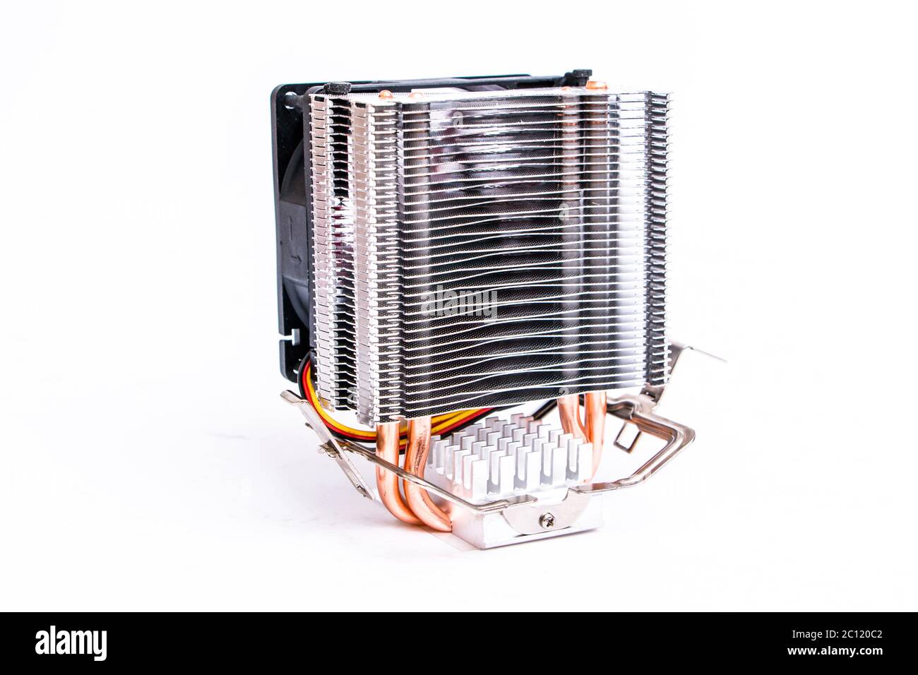 Kühlventilator des Computer-motherboard Stockfoto