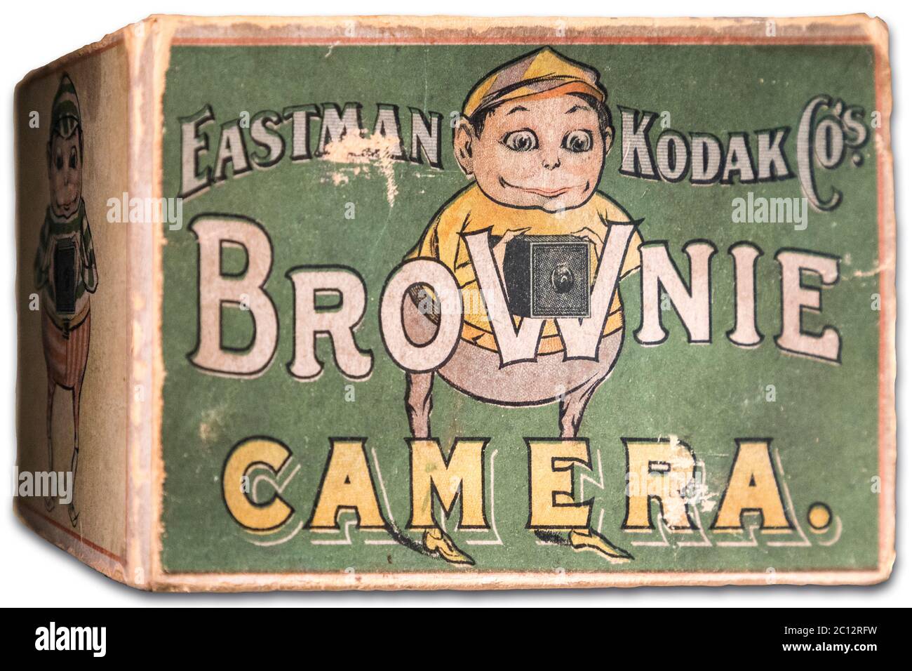 Eastman Kodak Brownie Kamera-Box, die Serie im Jahr 1900 eingeführt Stockfoto